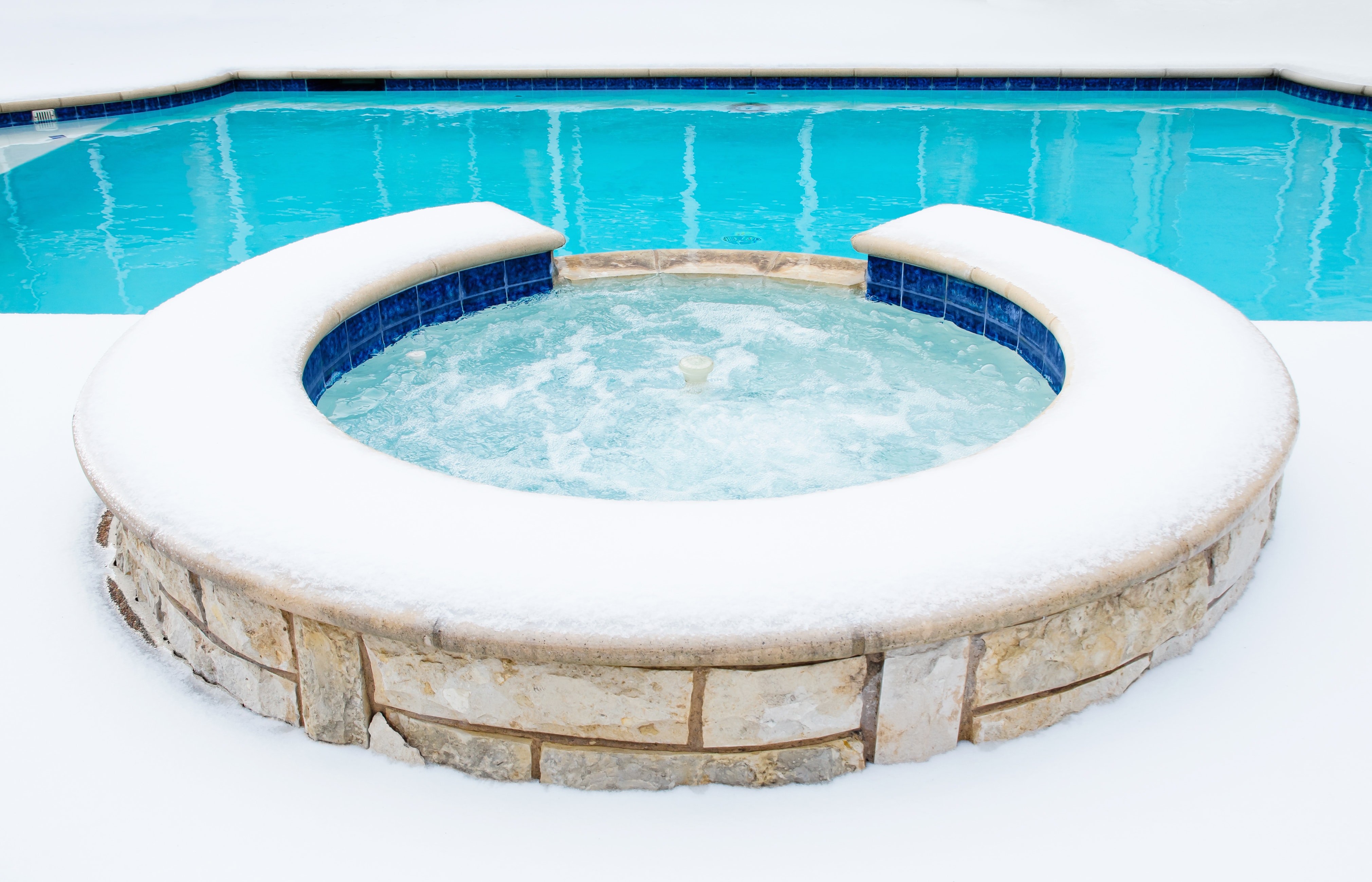 Pool in Winter