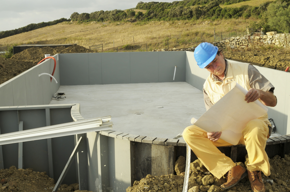 Building a new pool in the backyard