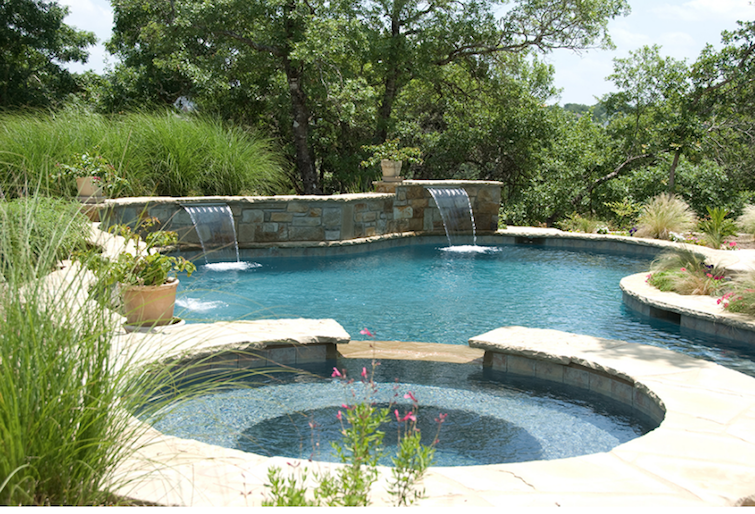 how to get green stuff out of pool